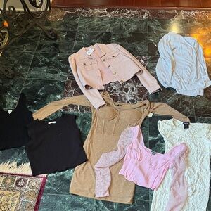 Lady’s s/m bundle girls night out or top chic mixed brands super cute all great
